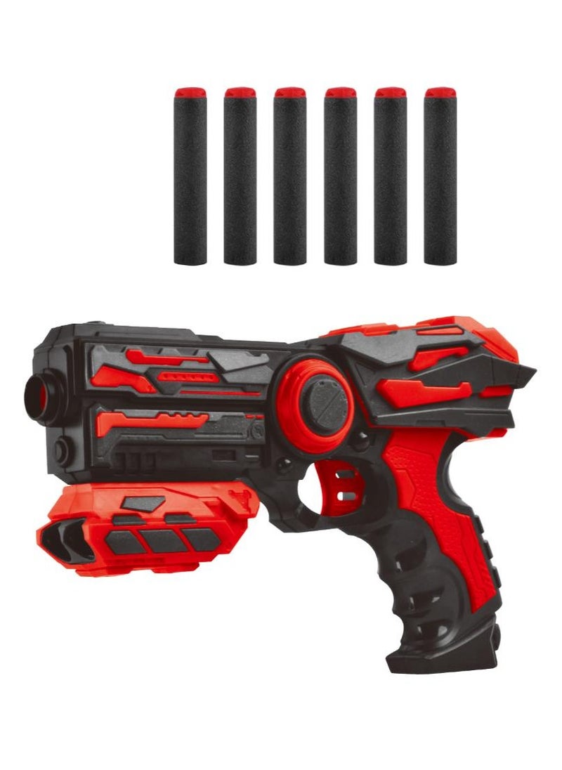 Power Joy Power Joy Shooterz X Blaster-2 with 6 Foam Bullets, Assorted 1 Piece (Color May Vary) | Action Games | Interactive Game | Toy Blaster | Toy Gun Can shoot over 45 feet! | Gift for Kids and Adults  - Image 2