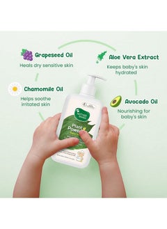 Mother Sparsh Plant Powered Natural Hydrating Baby Wash With Avacado Oil & Coconut 200 Ml  - Image 4