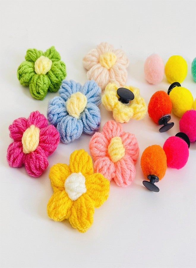 QTMY Pom Pom Tassel Charms for Bogg Bag Accessories Rubber Beach Bag, Boho Purse Charms,03 - Image 4