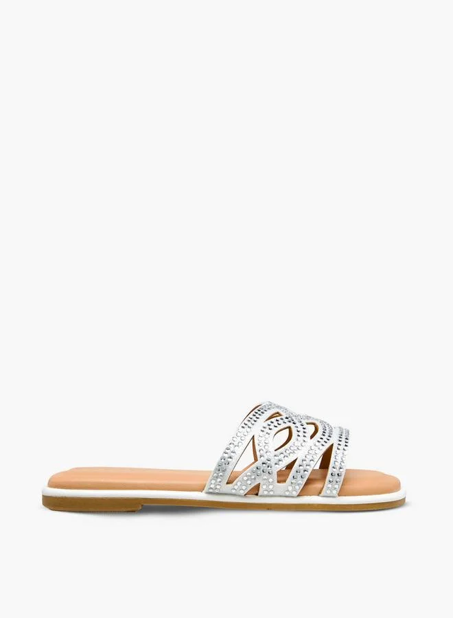 سيليست Girls Embellished Flat Sandals