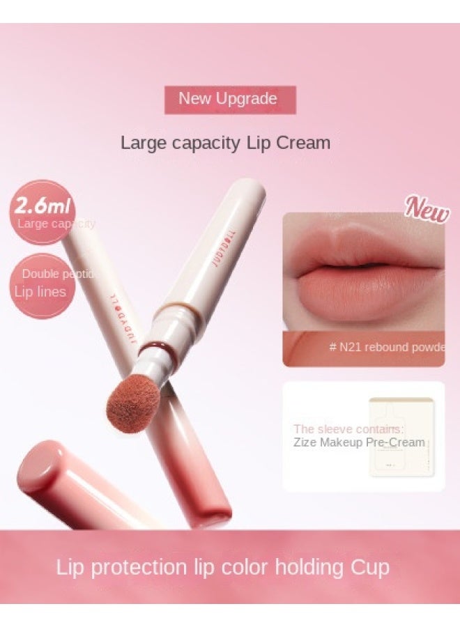 lipstick, Hydrating Matte, Long-lasting Color, Non-sticky, Smudge-proof, Brightening Effect - Image 2