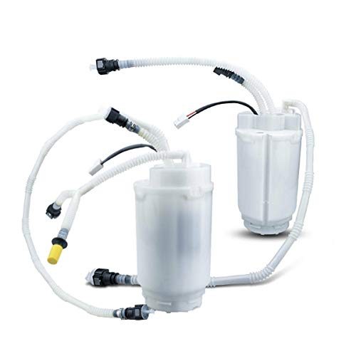 YHTAUTO Set of 2 Driver and Passenger Side Fuel Pump Assembly for Volkswagen Touareg 2004-2007 3.2L 4.2L - Image 1