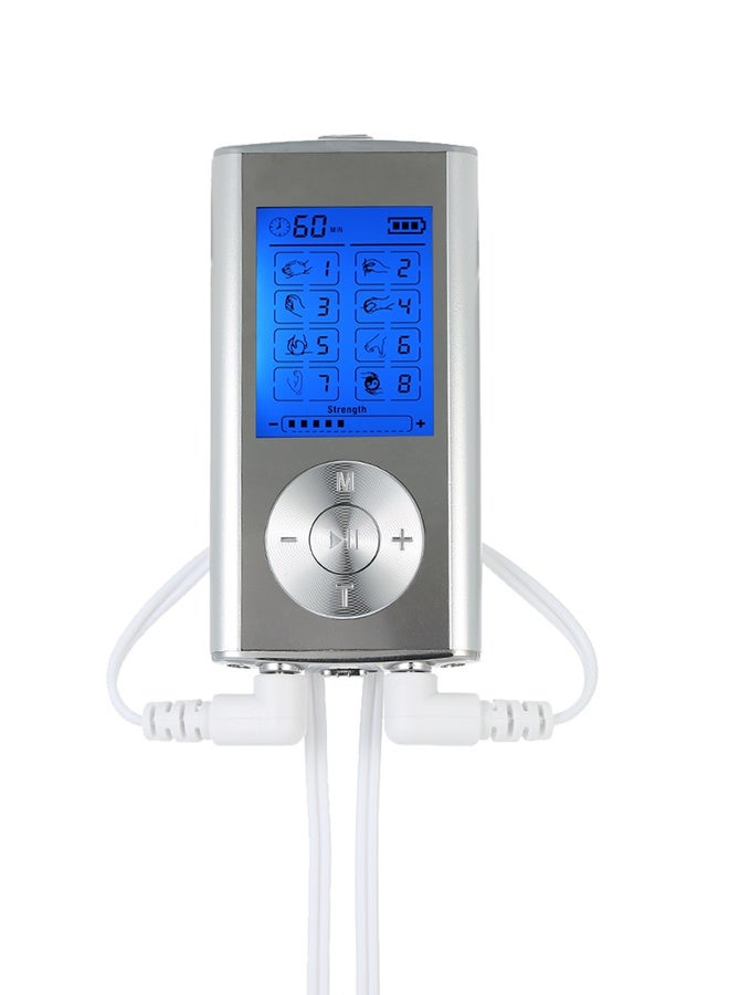 Rechargeable TENS Unit Muscle Stimulator, 8 Modes 4th Gen TENS Machine with 4pcs 2"x2" Premium Electrode Pads for Pain Relief - Image 3