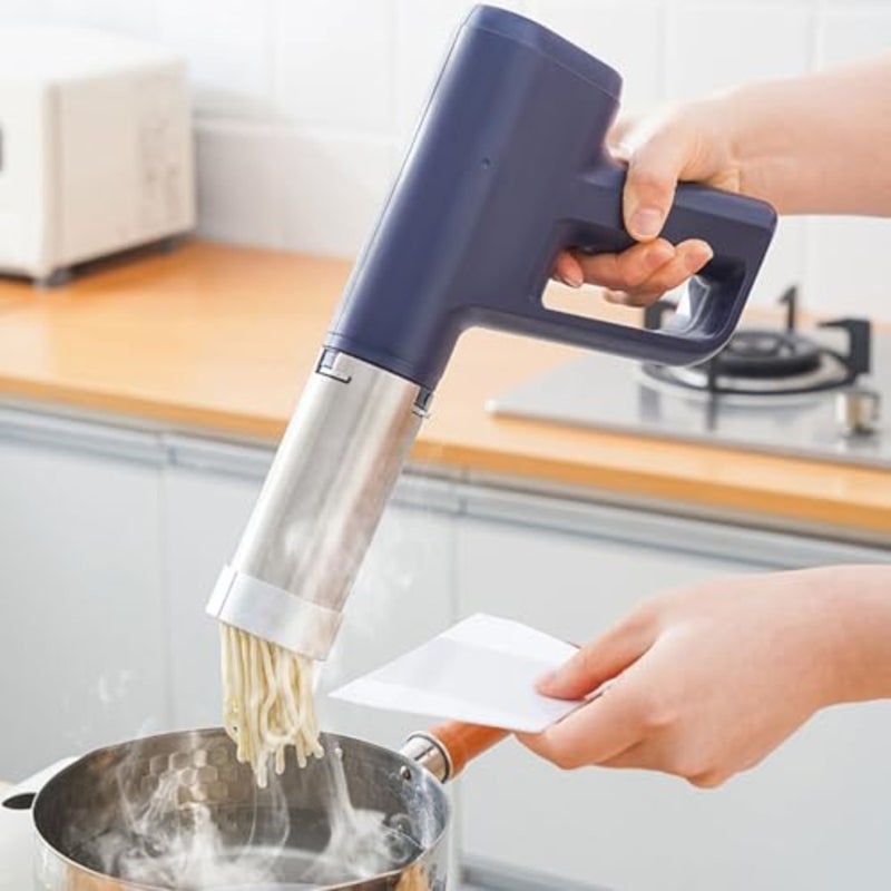 Handheld Electric Pasta Maker, 11.4x7.9x3.5in Rechargeable Cordless Pasta Machines, Portable Noodle Maker, Automatic Noodle Press Machine Homemade Spaghetti Maker for Home - Image 3