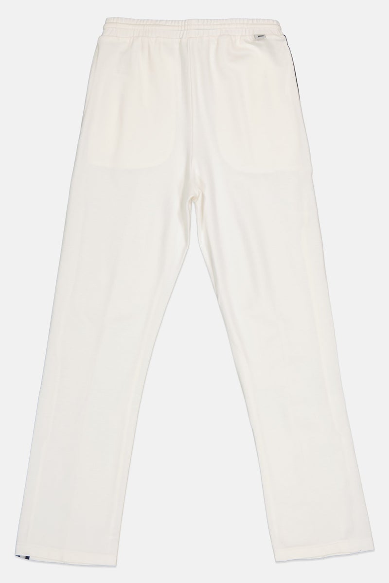 Reiko Women Street Fit Solid Straight Leg Pants, White - Image 4