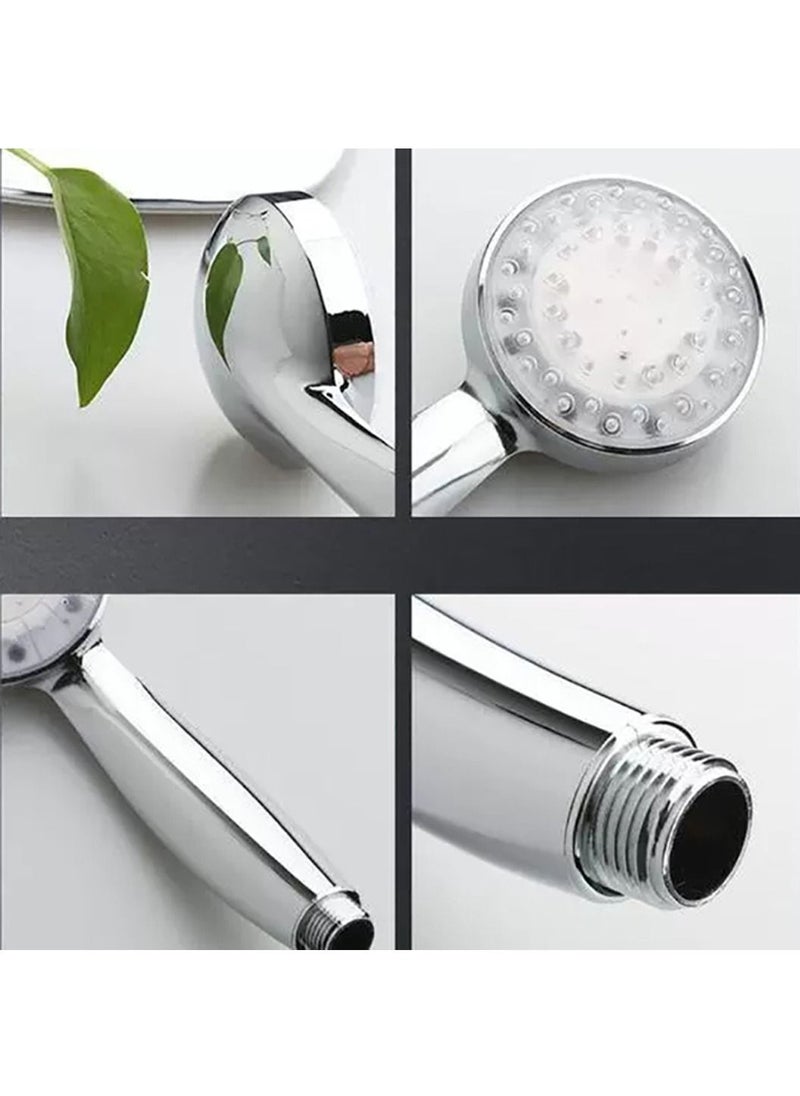 LEOKOR - Color Change Led Shower Head Automatic Light 7 Color Change Handheld Automatic Water Saving Shower - Image 1