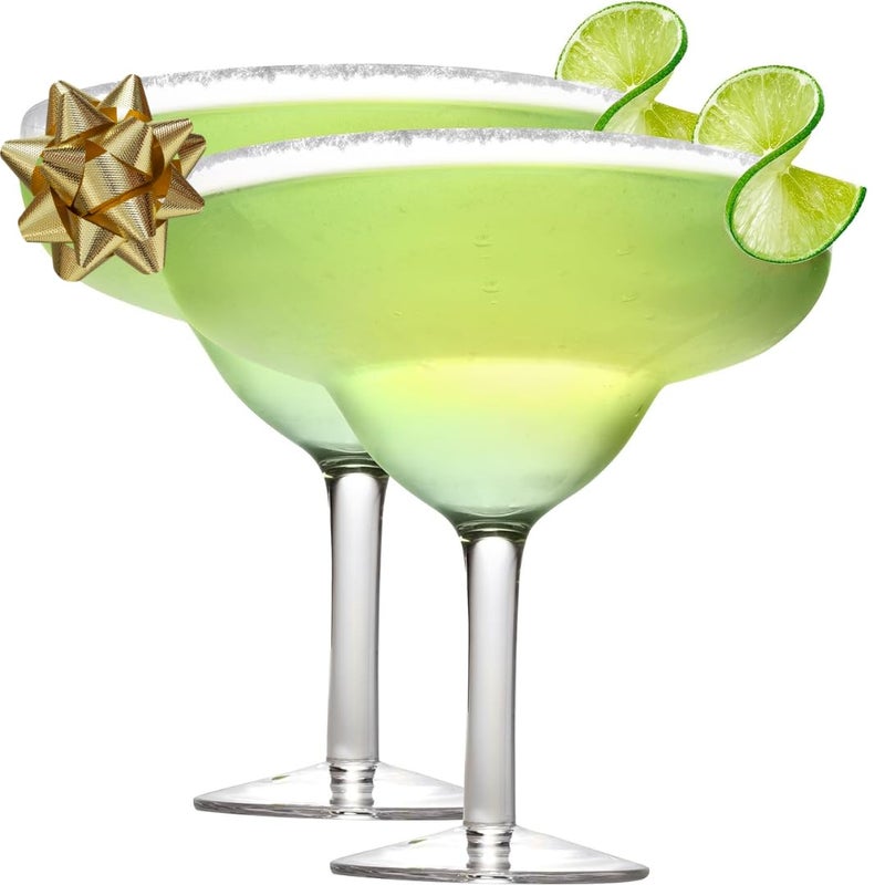 SCS Direct Extra Large Giant Cinco De Mayo Margarita Glass - 34oz - Fits about 3 typical margaritas! - Image 1
