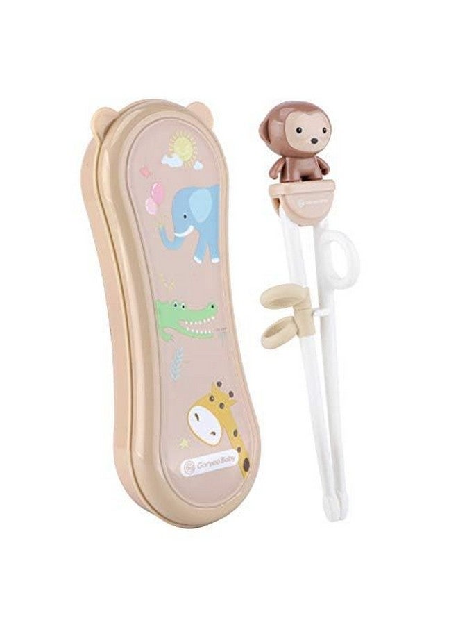 Goryeobaby Goryeo Baby Training Chopsticks for Kids - Kids Chopsticks Use Completely Harmless Material - Anti-dislocation Buckle Design - Includes Portable Box - Image 2