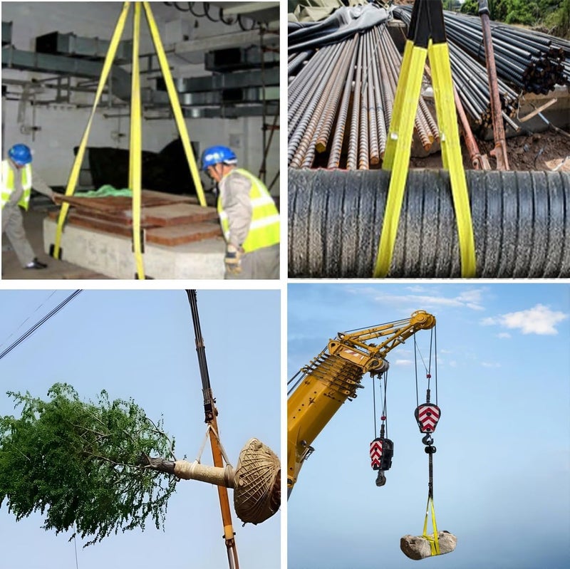 AsgenoX 2" x 6' Heavy Duty Tow Strap with Reinforced Loops - 10,000 lbs Capacity - Image 5