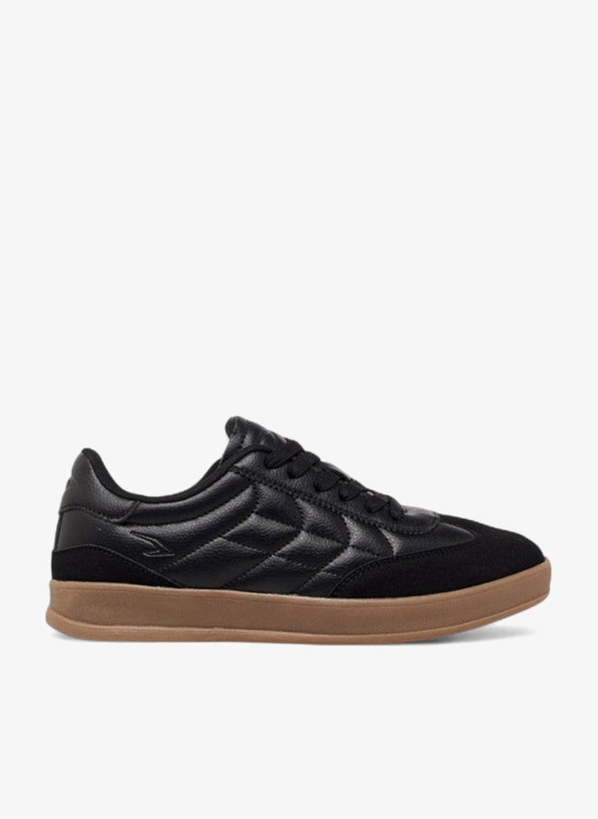Dash Women Panelled Sneakers with Lace-Up Closure - Image 3