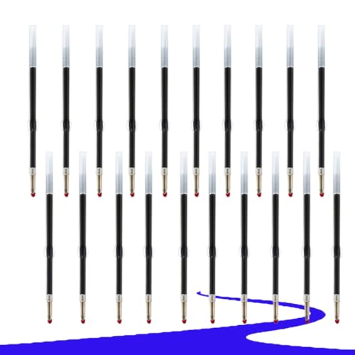 AIYAYI 20 Pieces Pen Refills Ink Ballpoint Pen Refill 2.8 Inch Replacement Ink Refill Bulk for Retractable Pens Office School Supplies, Medium Point(Blue2.8) - Image 1