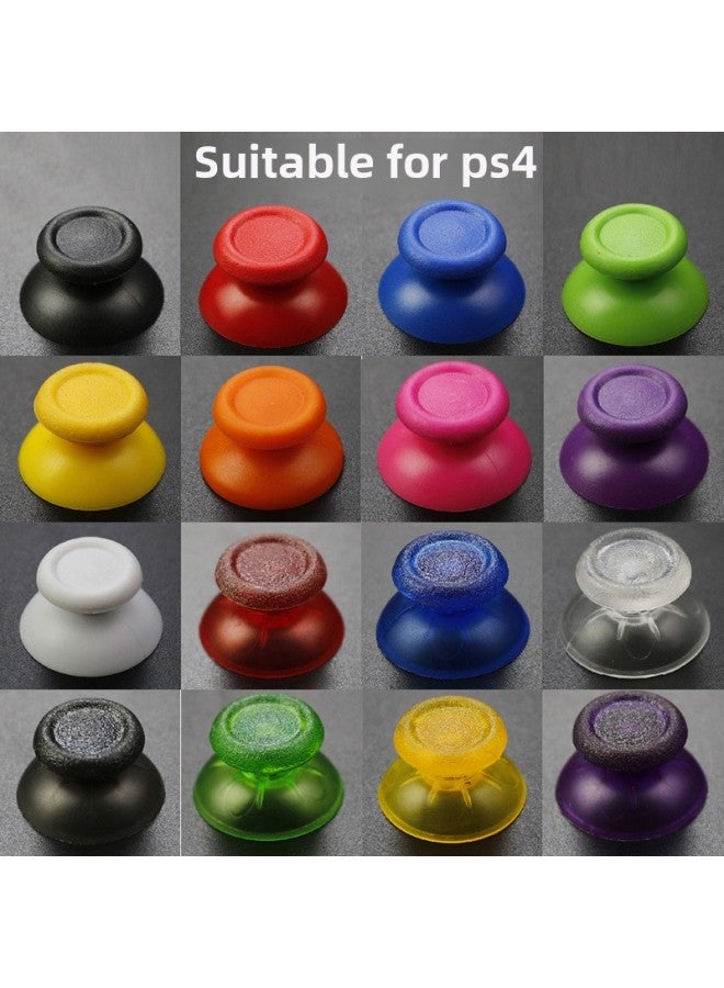 general PS4 Handle Rocker Cap PS4 Handle Mushroom Head 3D Cap PS4 Mushroom Cap PS4 Rocker Cap SLIM PRO-Product Color:White - Image 2
