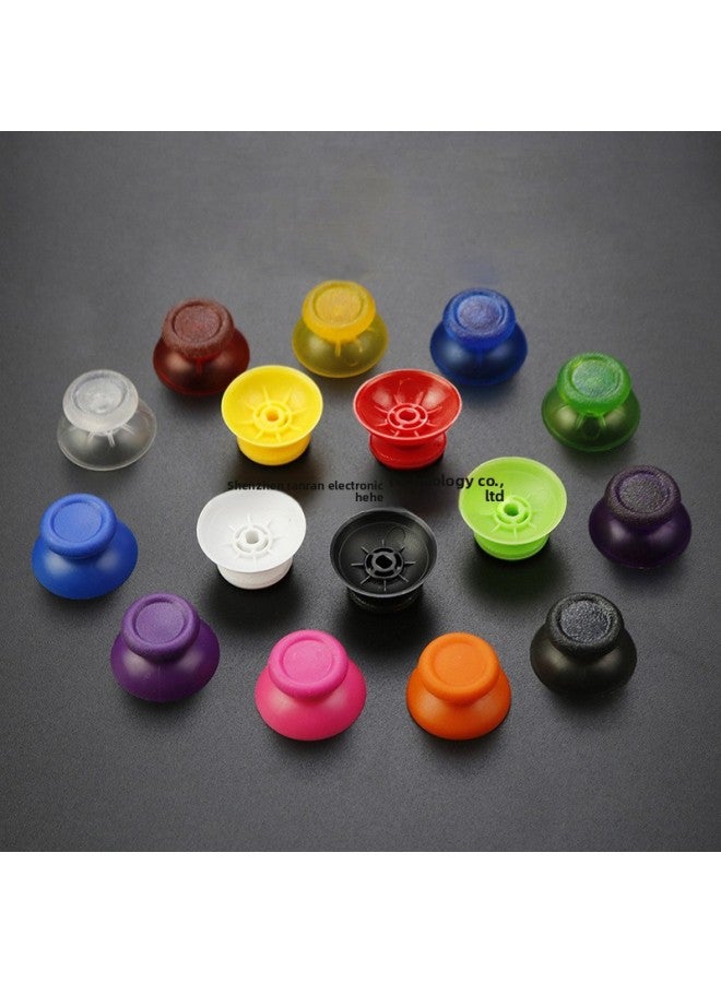 general PS4 Handle Rocker Cap PS4 Handle Mushroom Head 3D Cap PS4 Mushroom Cap PS4 Rocker Cap SLIM PRO-Product Color:White - Image 4