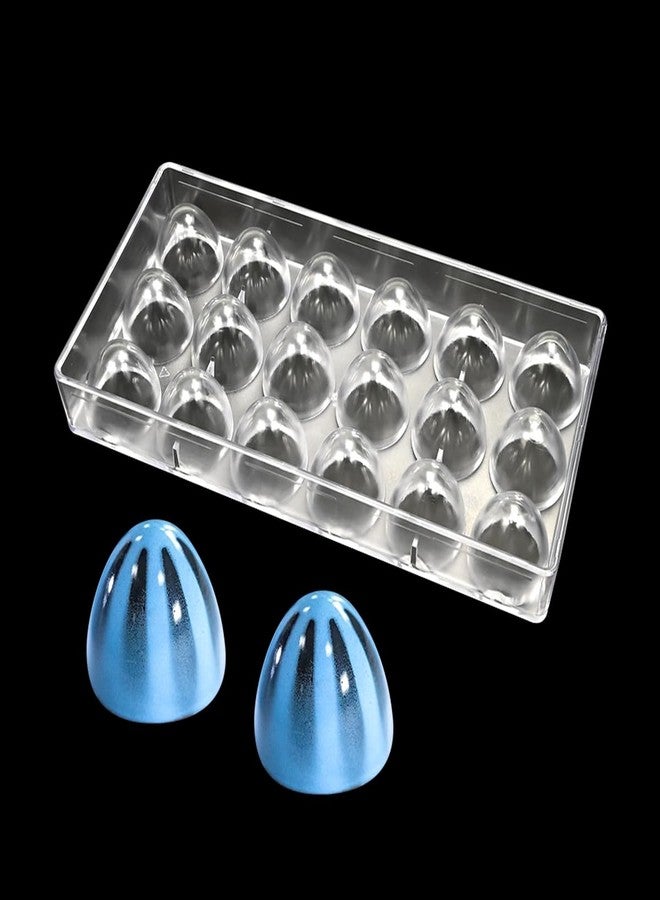 TUKE Polycarbonate Chocolate Mold for Bonbons, Bullet Shapes Professional-Grade, Durable, Non-Stick Candy & Chocolate Molds for Baking, Desserts, DIY Treats (C_ Bullet-Shaped) - Image 3