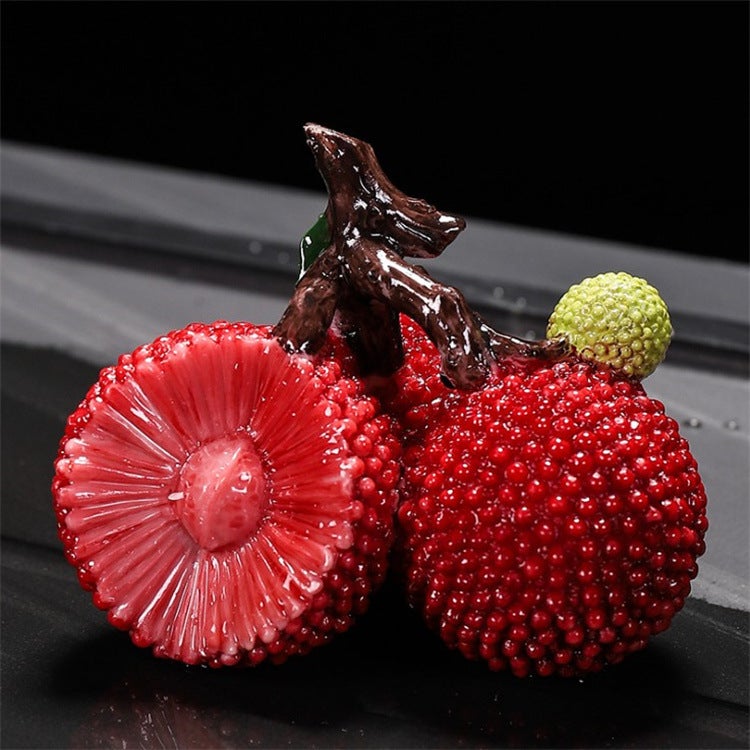 Color-Changing Tea Pets Can Be Raised As Tea Pets, Lychee-Shaped Golden Toad, Creative And Unique Tea Tray Ornaments, Exquisite Tea Toys For Brewing Tea Around The Stove - Image 4