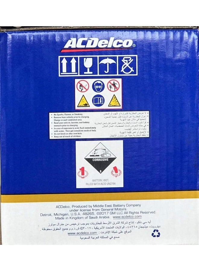 Ac Delco AC Delco 94R-72 Car Battery 12V 80AH - Image 4