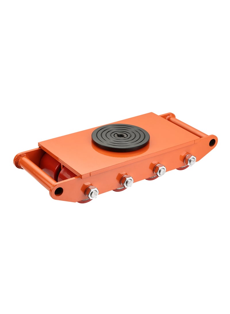 BMB tools 12Ton Machine Skate Dolly with 8 Wheels - Industrial Machinery Mover with 360° Rotation Cap Dolly Skate, 26400lbs Machine Equipment Cargo Trolley for Easy Handling for Warehouse and Logistics Use - Image 1