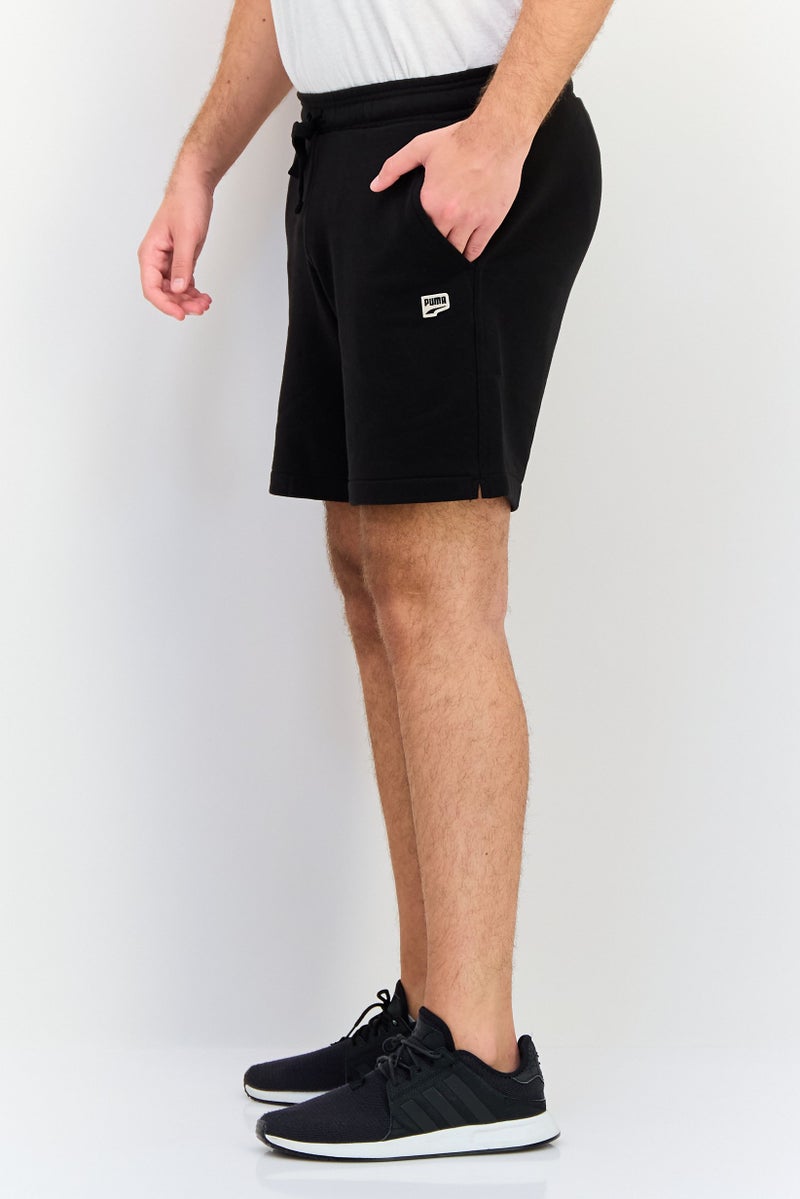 PUMA Men Sportswear Fit Embroidered Logo Outdoor Shorts, Black - Image 2