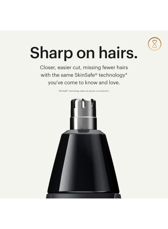 MANSCAPED® Weed Whacker® 2.0 Electric Nose & Ear Hair Trimmer – 7,000 RPM Precision Tool with Rechargeable Battery, Wet/Dry, Easy to Clean, Improved Stainless Steel Replaceable Blade - Image 3