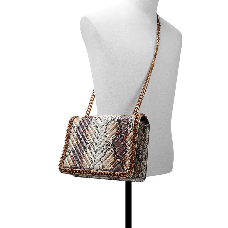 ALDO ALDO Women's Medium Greenwald Crossbody Bag, Brown Multi  - Image 4