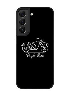 Stylizedd Rugged Black edge case for Samsung Galaxy S21 FE 5G Slim fit Soft Case Flexible Rubber Edges Anti Drop TPU Gel Thin Cover - Rough Rider  - Image 1