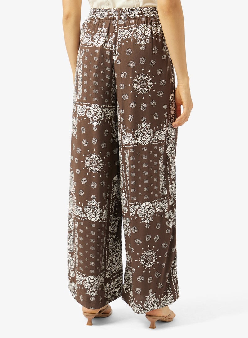 ONLY Pull-On Wide-Leg Woven Pants - Image 3