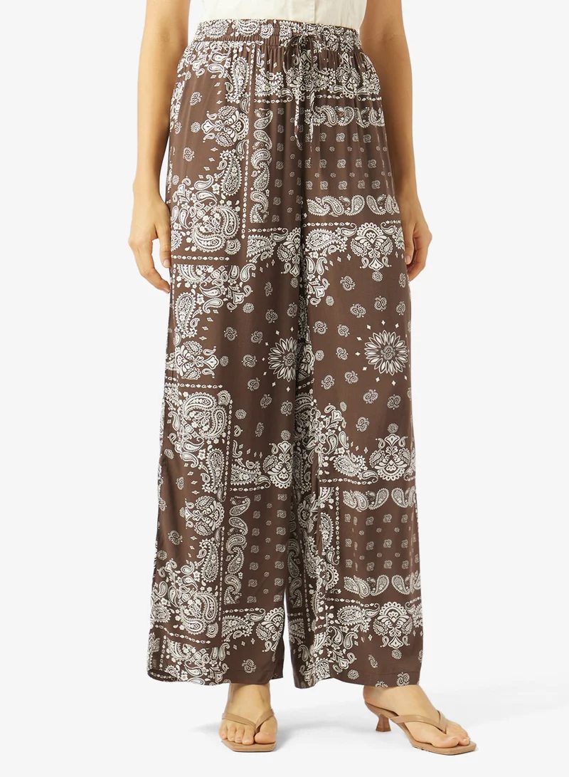 ONLY Pull-On Wide-Leg Woven Pants