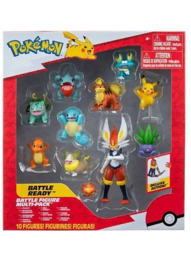 Pokemon - Pokemon Battle Figure Multi 10 Pack - Image 1