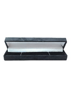 Generic Black Velvet Box for Long Chain Gifts jewelers and Accessories Bracelet Storage Bag - Jewelry Display Box for Wedding - Engagement - Proposal - Birthday and Anniversary  - Image 2