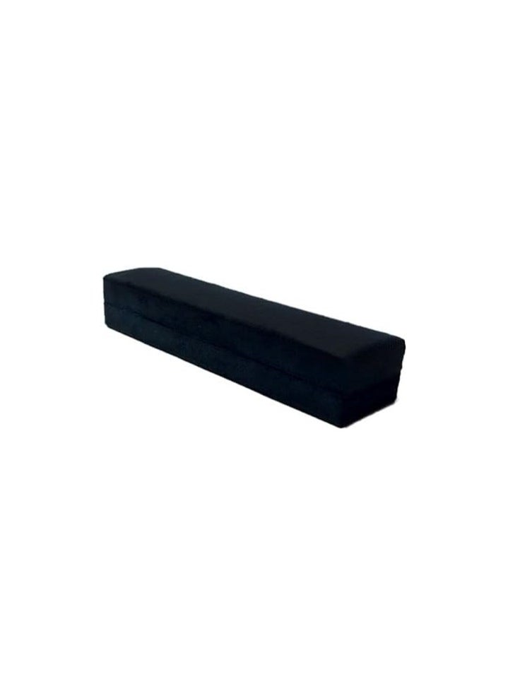 Generic - Black Velvet Box for Long Chain Gifts jewelers and Accessories Bracelet Storage Bag - Jewelry Display Box for Wedding - Engagement - Proposal - Birthday and Anniversary - Image 1