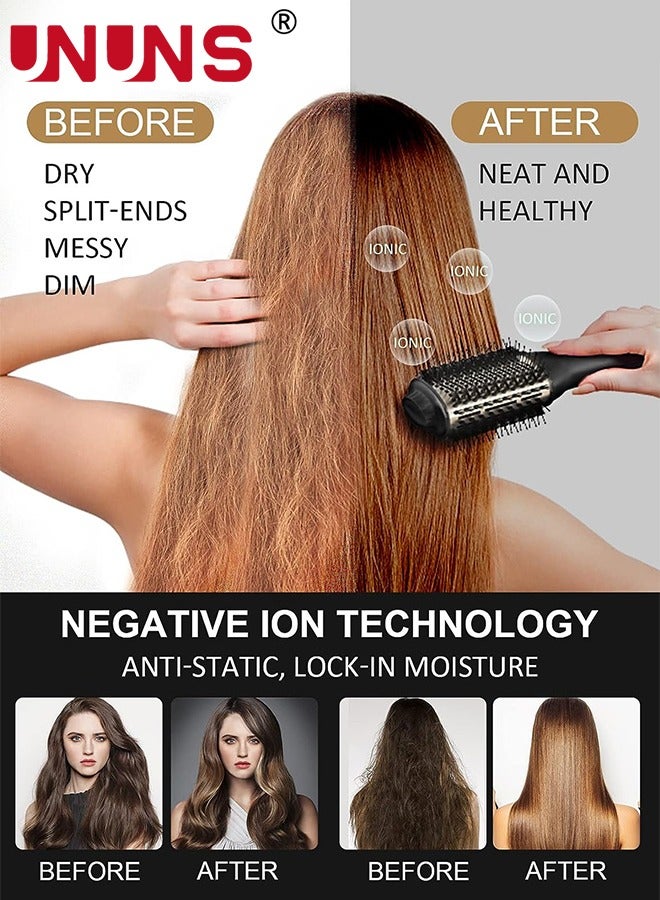 UNUNS Hair Dryer Brush And Volumizer,One-Step Hot Air Brush For Drying, Straightening,Volumizing - Image 4
