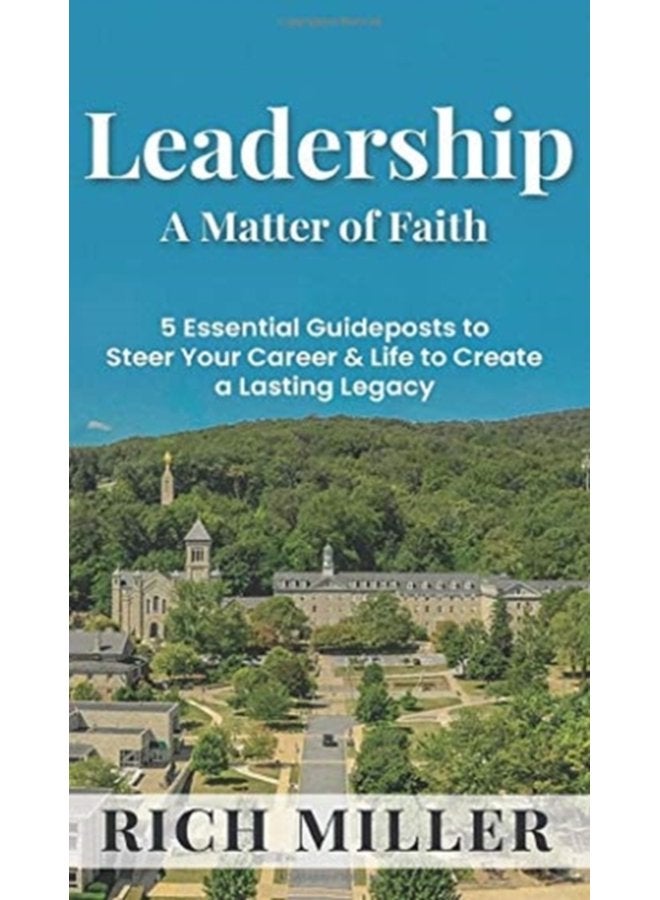 Leadership A Matter Of Faith - Hardback