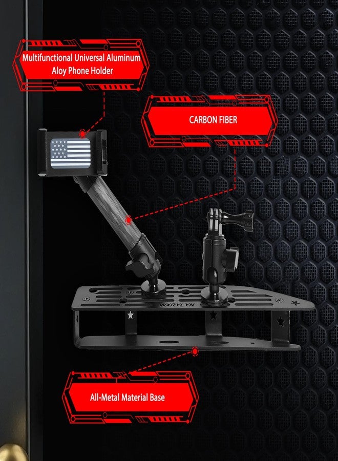 WXRYLYN 2022-2026 Silverado & Sierra Metal Dash Platform Phone Mount Phone Holder for 2022-2026 Silverado & Sierra with 13.4" Screen - Image 4