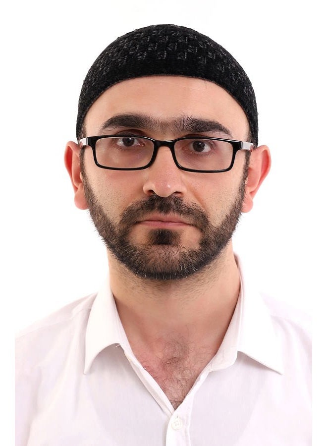 İhvan Online Turkish Muslim Winter Kufi Hats for Men Taqiya Takke Peci Islamic Hats Islamic Gifts Standard Size Black Grey - Image 3