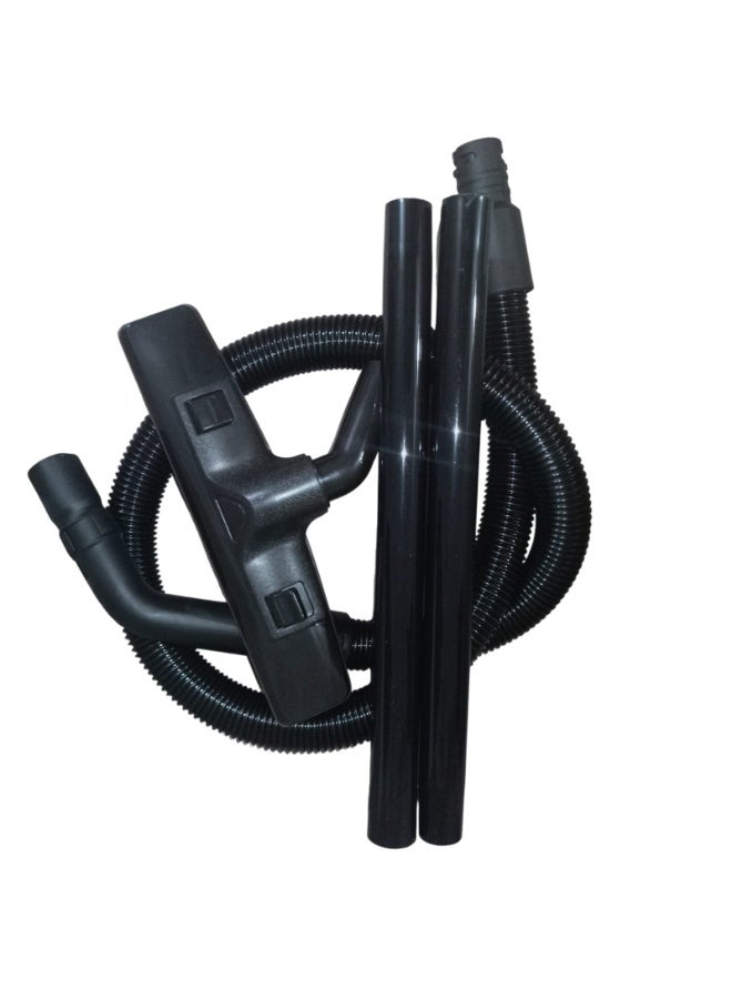 Imported vacuum cleaner set consisting of three pieces: hose, brush, and plastic tube. Compatible with some Panasonic and National vacuum cleaners. - Image 1