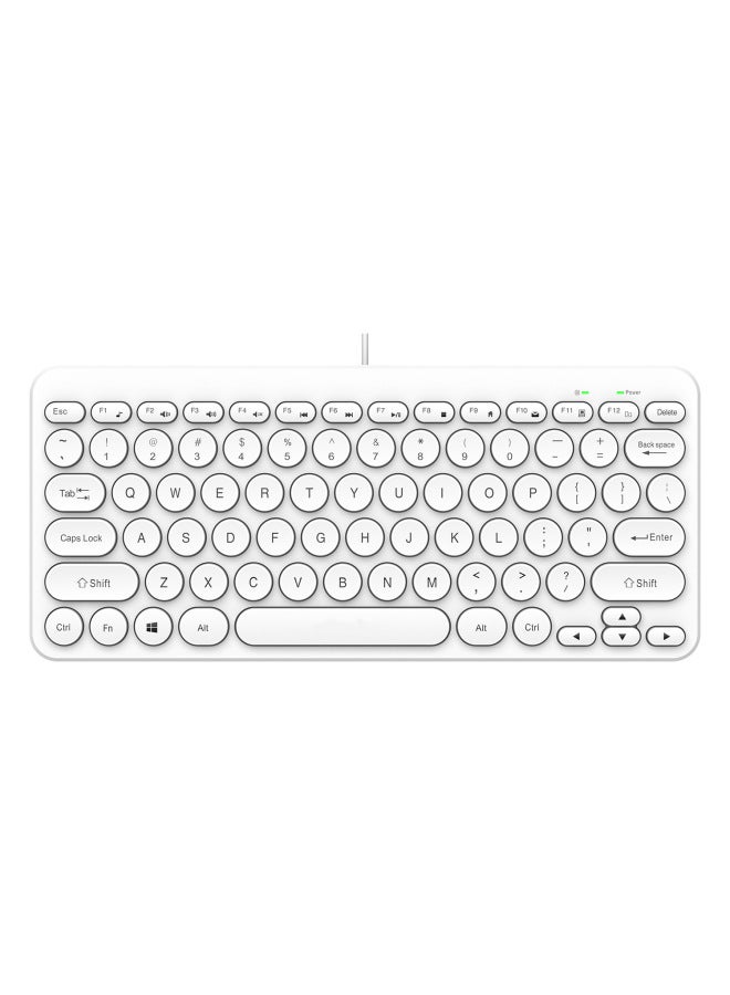 Notebook External K380 Keyboard Retro Round Keycap Mute on Notebook Desktop Universal Neutral Keyboard