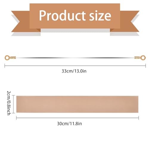 giteo bedding قطع غيار جهاز الختم الحراري، 8 قطع عنصر استبدال الختم، شرائط الختم الحراري لجهاز الختم الحراري 12 بوصة، مجموعة قطع غيار جهاز الختم الحراري لمعظم أجهزة الختم اليدوية (2x300 مم) - Image 2