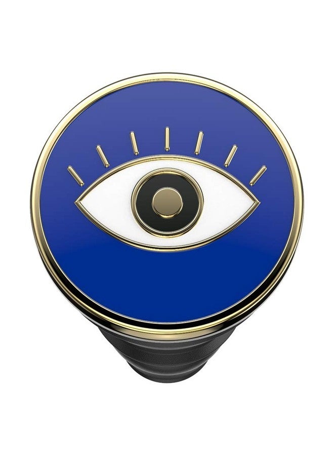 POPSOCKETS قبضة هاتف بوب سوكيت مع قاعدة قابلة للتوسيع، قبضة لاصقة - عين شريرة بالمينا - Image 4