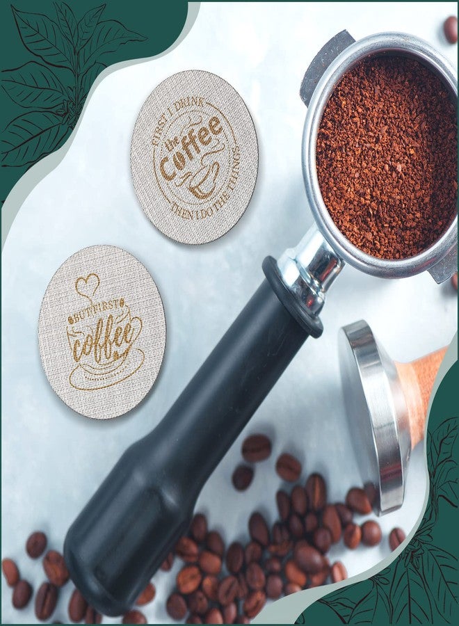 Yaomiao 2 Pieces 53.3mm Espresso Puck Screen, 1.7mm Thickness 150 Micrometre Reusable Barista Espresso Screen Stainless Steel Coffee Filter Mesh Plate for Bottomless Portafilter Filter Basket - Image 4