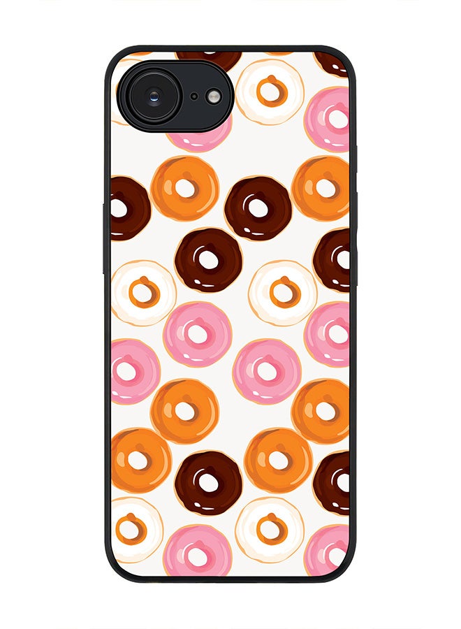 Stylizedd For Apple iPhone 17e / 16e Case,Slim fit Camera Protection, Shockproof Thin Phone cover  - Donut Drops - Image 1