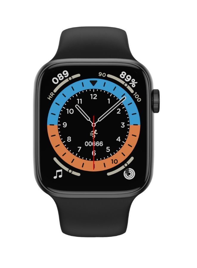 Modio MW09 Fashion Smart Watch With Full Display, Smart Split Screen & Long Battery Life, Support Calling, Full Screen, Heart Rate, Step Count, Sleep Alert (Black) - Image 5