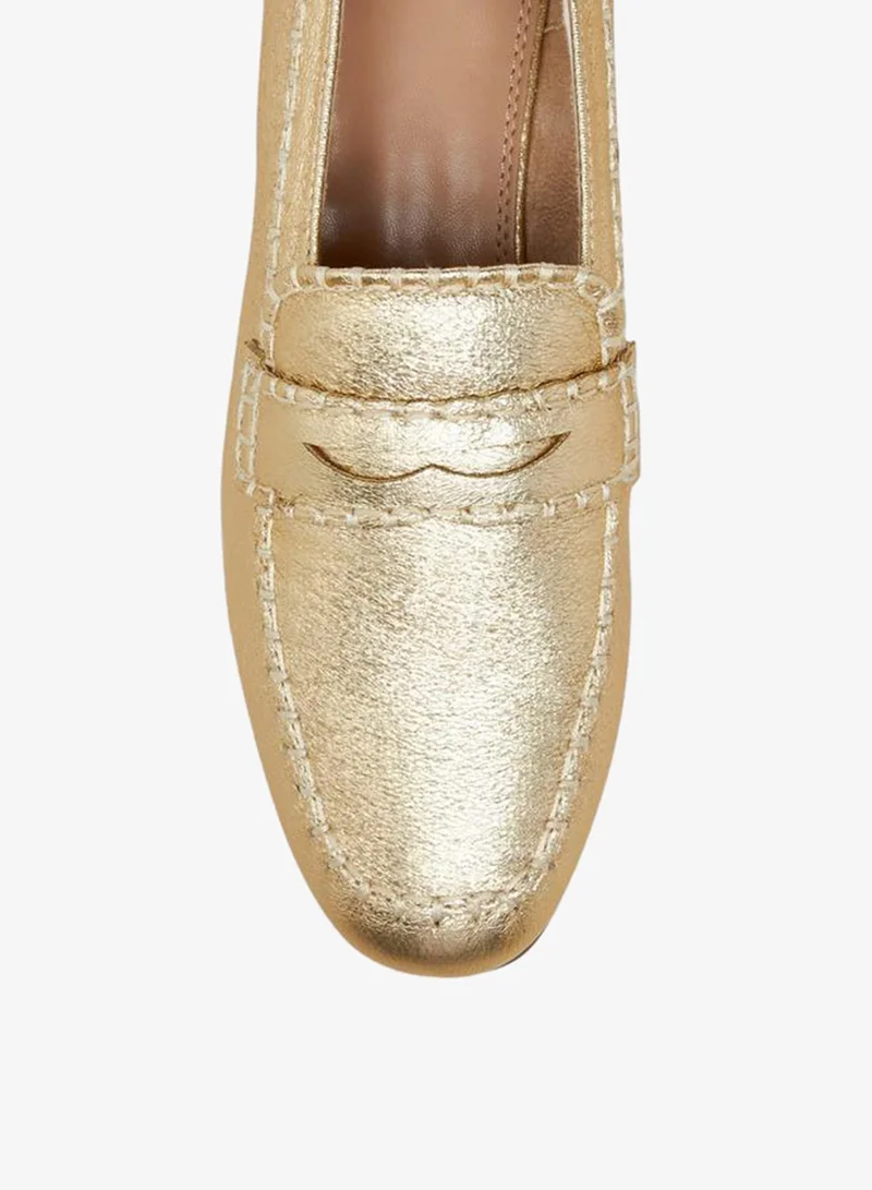 Celeste GOLD Women'S Cutout Detail Loafers for Women | Best Price UAE