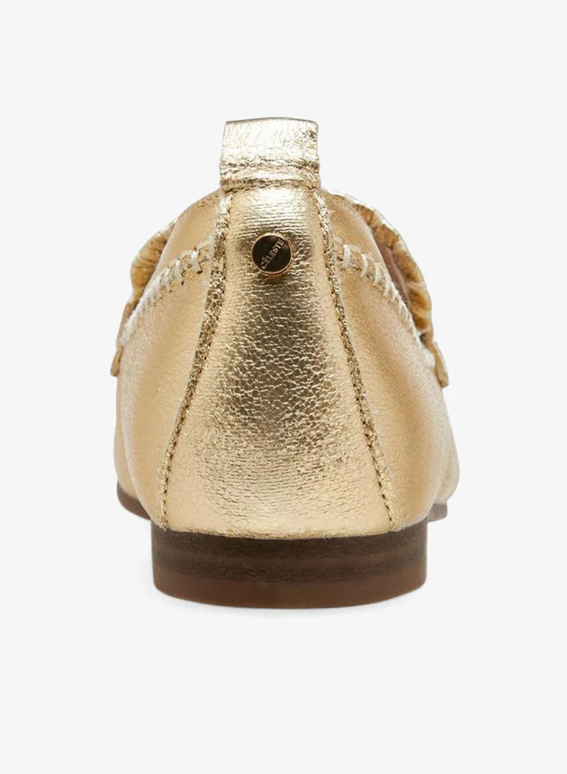 Celeste GOLD Women'S Cutout Detail Loafers for Women | Best Price UAE