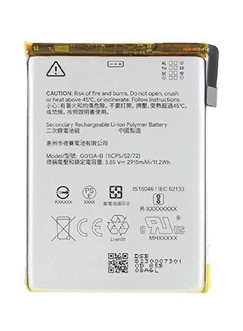 Replacement Battery For Pixel 3 - Image 1