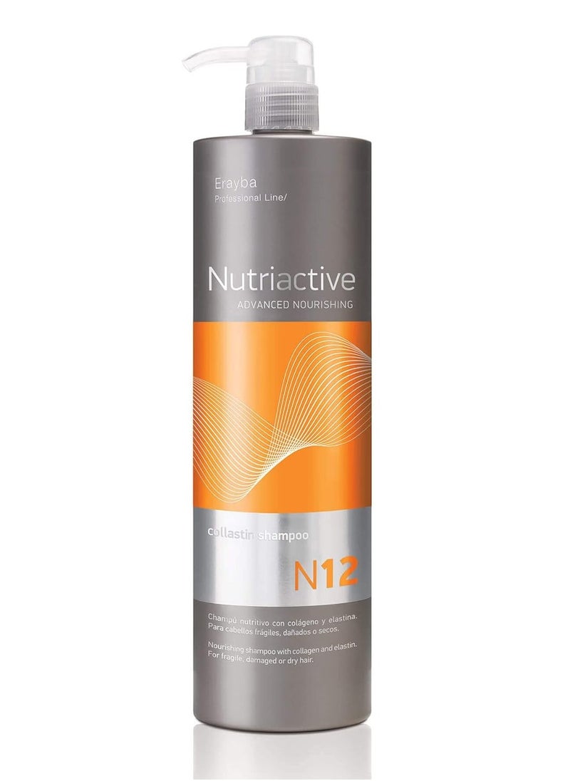 Nutriactive N12 Shampoo with Colastin for Damaged and dry hair,1000ml - pzsku/ZE4E2B884DC7EBB13FB1CZ/45/_/1695757014/c4a0619b-5b15-4157-8781-fa6dc9841d6d