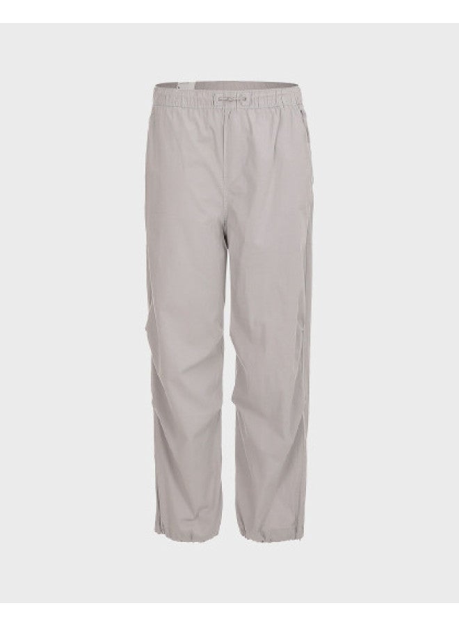 Zara men's Minimalist Solid Color Adjustable Hem Soft Comfortable Loose Breathable Pants - Image 1