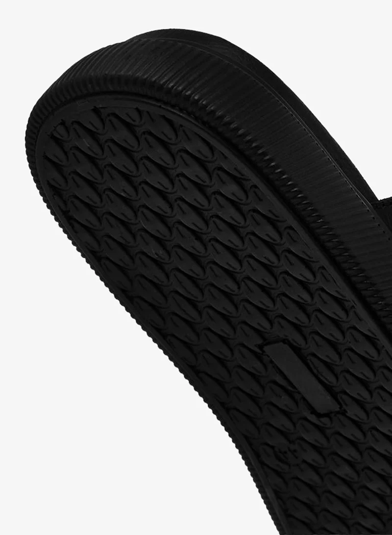 DUCHINI BLACK Men Leather Cross Strap Sandals for Men | Best Price UAE