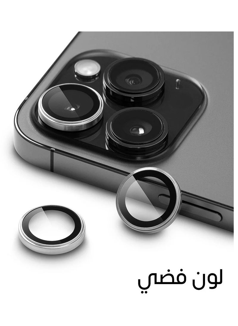 darc iPhone 14 Silver Camera Lens Protection  - Image 2