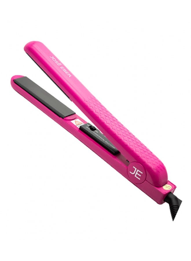 JOSE EBER Ceramic Flat Iron 125 Inch JE65721 Pink 350grams - Image 1
