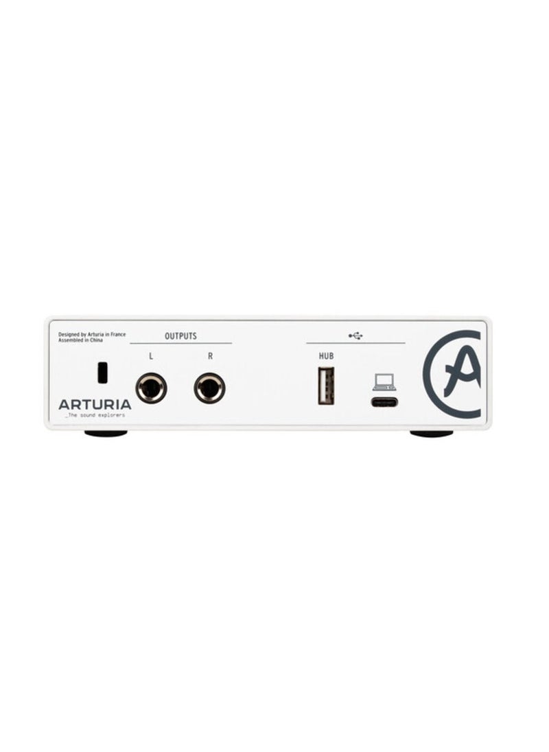 Arturia Arturia MiniFuse 1 USB Type-C Audio Interface (White)  - Image 3